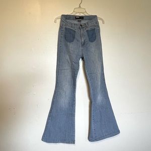 Womens size 27 wide leg jeans